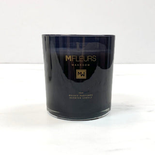 WAXROOM By MFLEURS | Black Single Glass Jar Candle